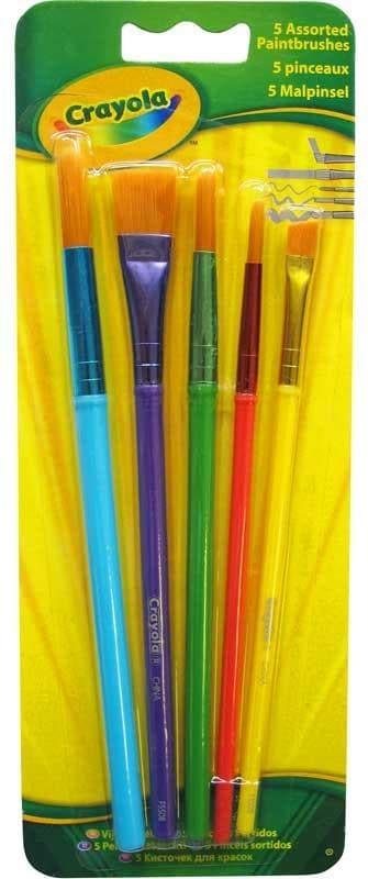 Crayola 5 Paintbrush Assorted