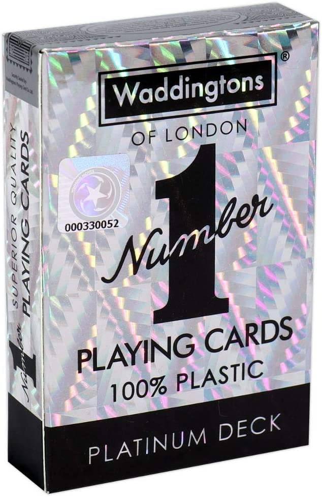 Platinum Waddingtons Number 1 Playing Cards
