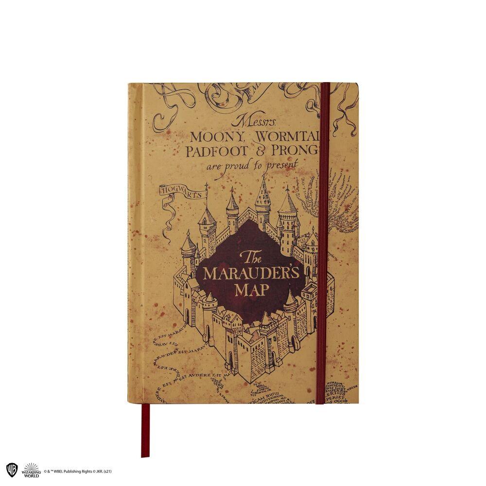 Notebook Foldable Marauders Map
