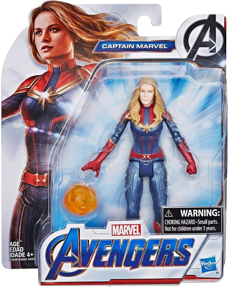 Marvel Avengers Endgame 6 Inch Action Figure - Captain Marvel - Gadget Station