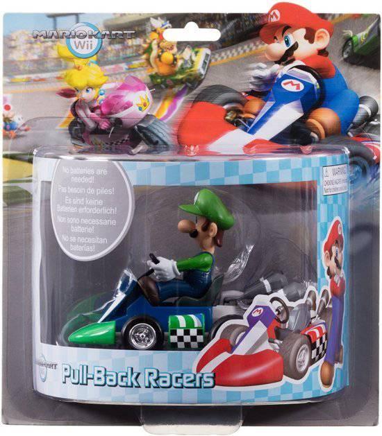 Mario Kart 5 Inch PullBack Car - Luigi