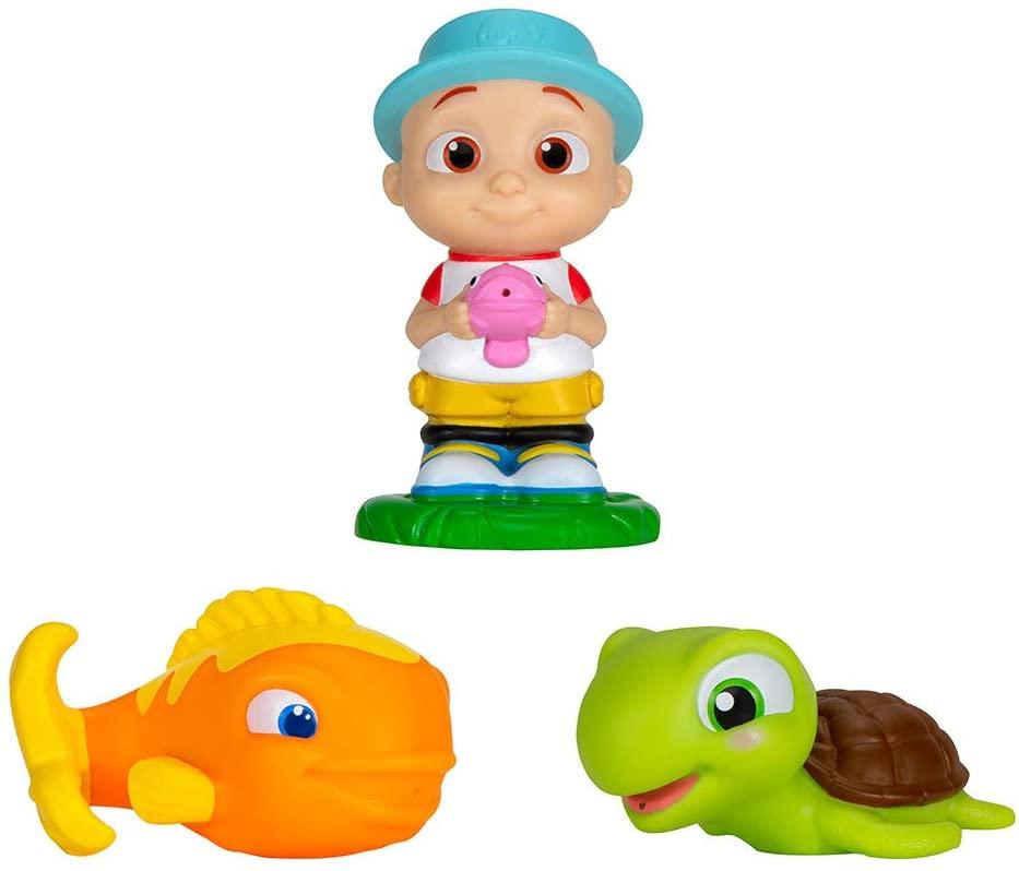 Cocomelon Bath Squirters (Shark, Turtle, JJ)