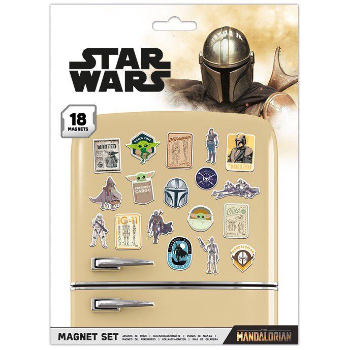 The Mandalorian Bounty Hunter Magnet Set