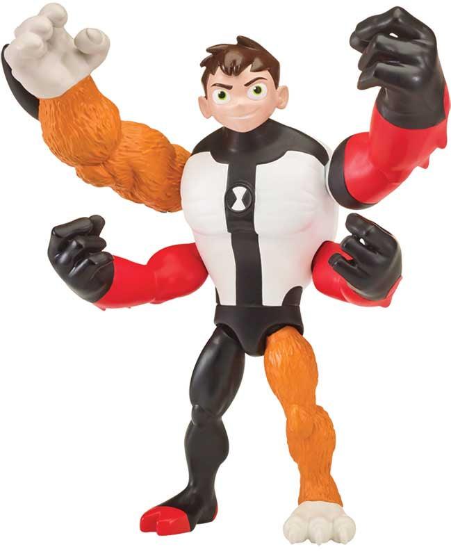 Ben 10 Action Figure - Four Arms Omni Glitch