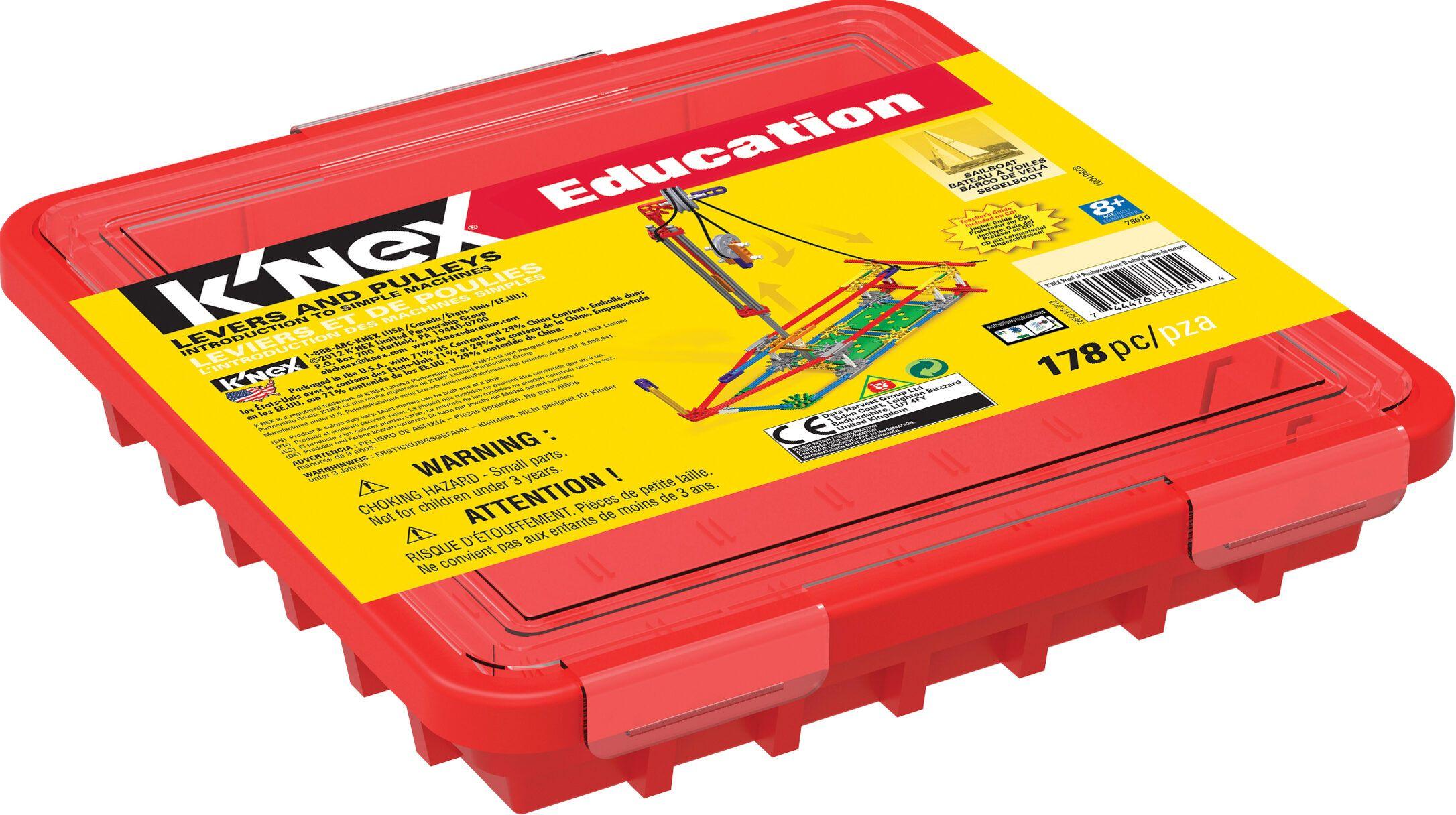 K'nex Education Intro to Simple Machines Levers & Pulleys Set