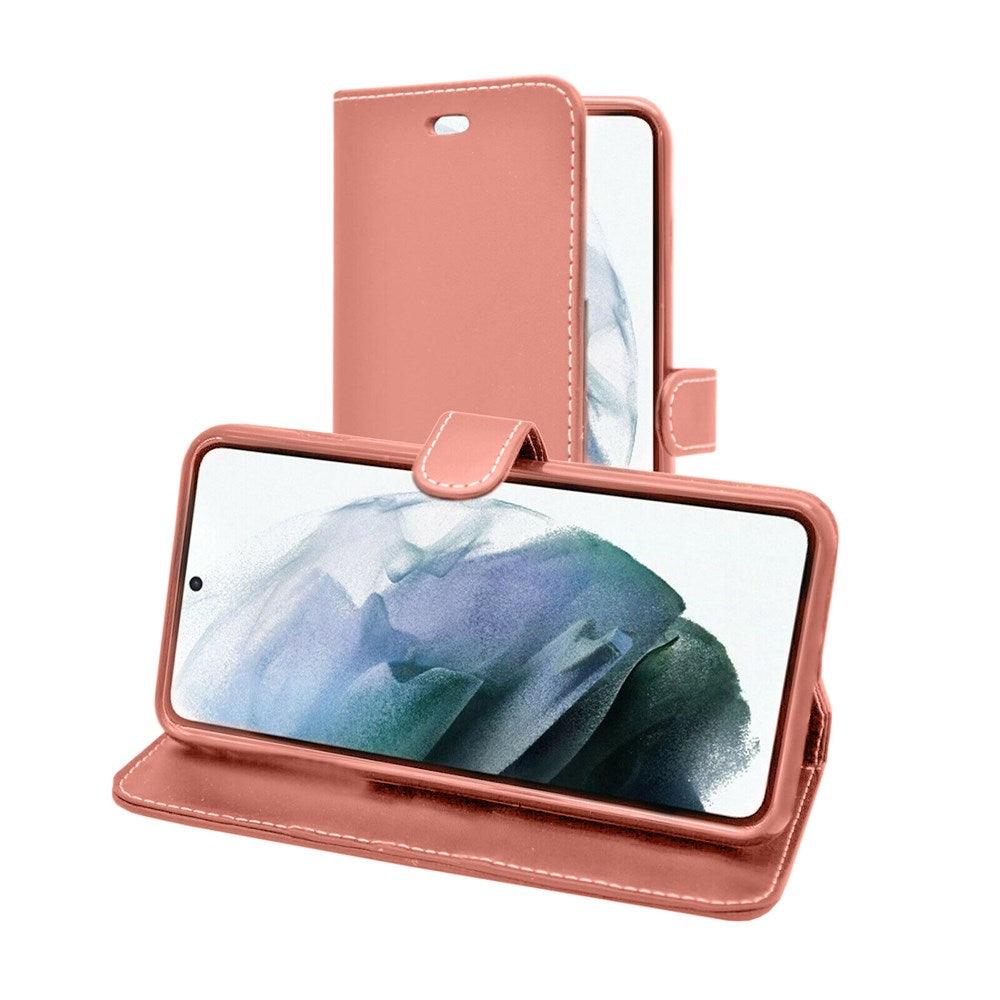 Wallet Flip Case Cover for Samsung Galaxy S23 Plus 5G Rose Gold