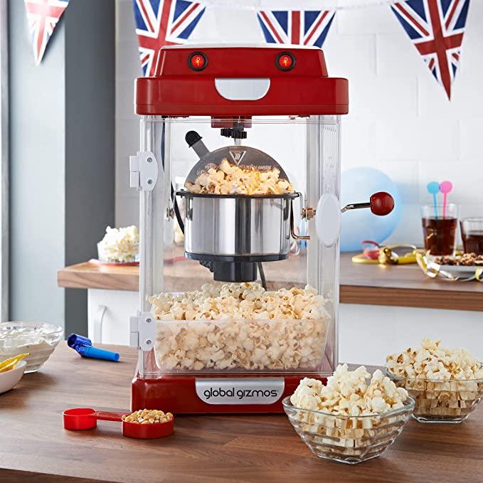 Jumbo Cinema Style Popcorn Maker / For Home Use / 4.5 Litre Capacity / Movie Nights, Sleepovers, Kids Parties