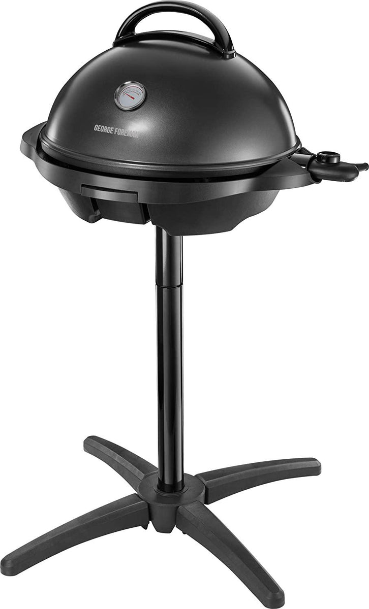 George Foreman Indoor Outdoor BBQ Grill Black – Gadget Station