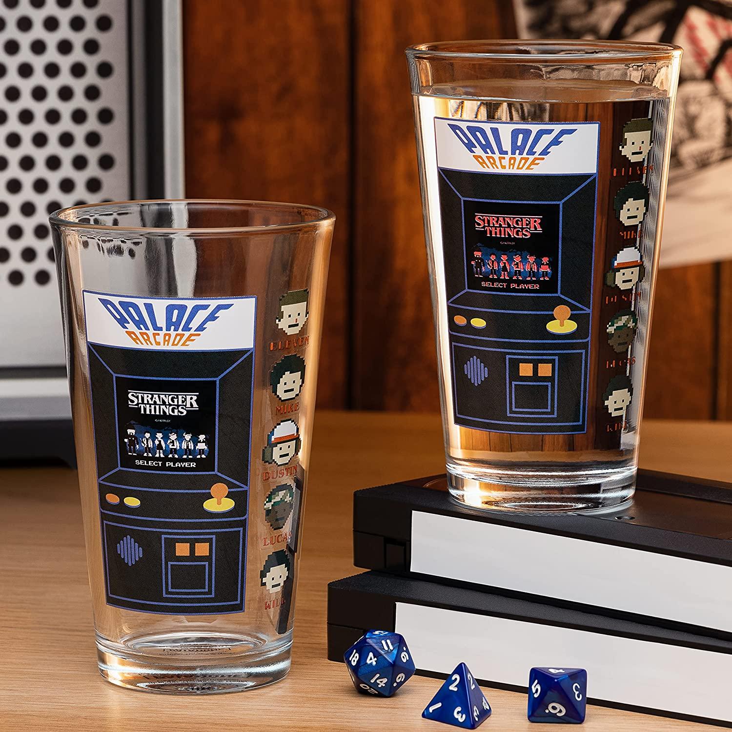 Paladone Stranger Things Palace Arcade Machine Colour Change Drinking Glass