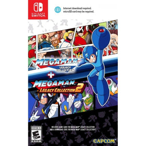 Mega Man Legacy Collection 1 + 2, Capcom (Nintendo Switch) - Gadget Station