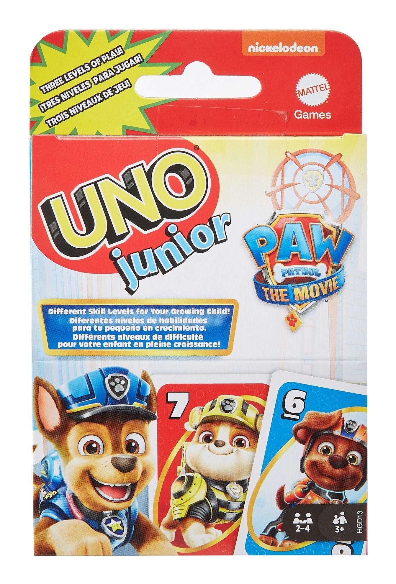 Uno Junior Paw Patrol The Movie