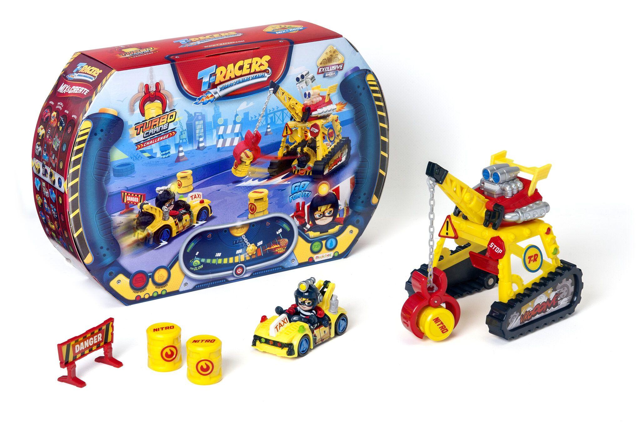 T-Racers Playset Turbo Crane