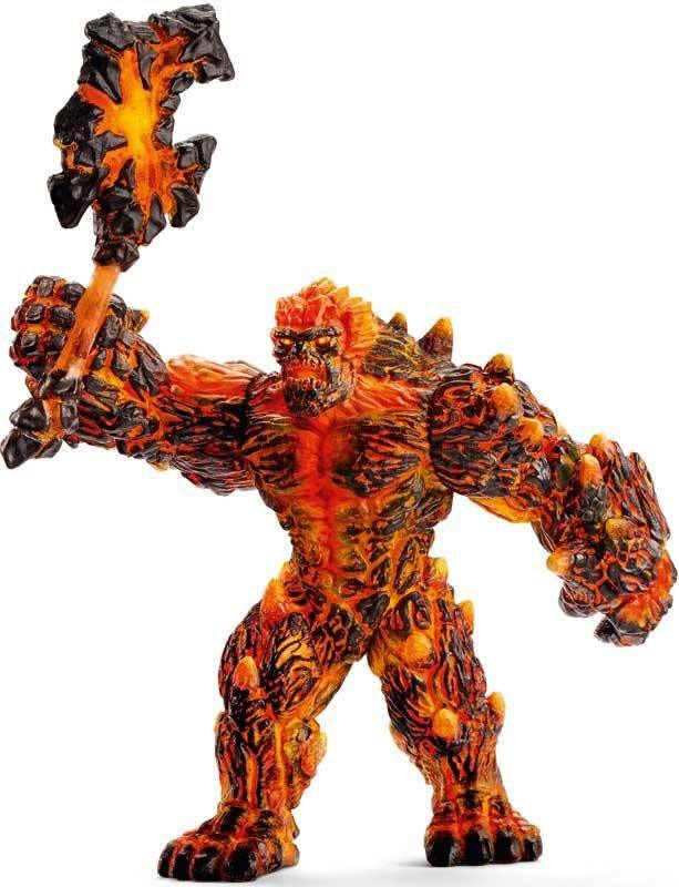 Schleich Lava Golem With Weapon - Gadget Station