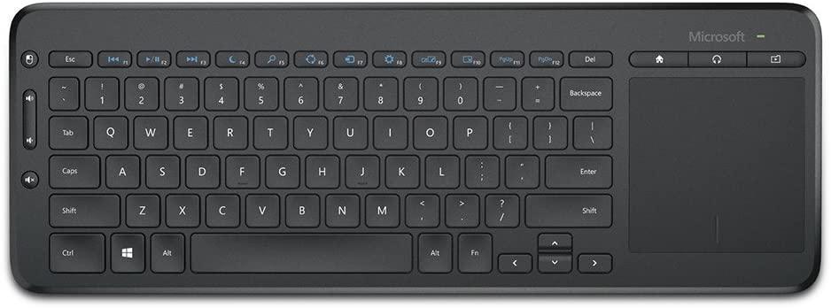 Microsoft All-in-One Media Keyboard with Integrated Track Pad