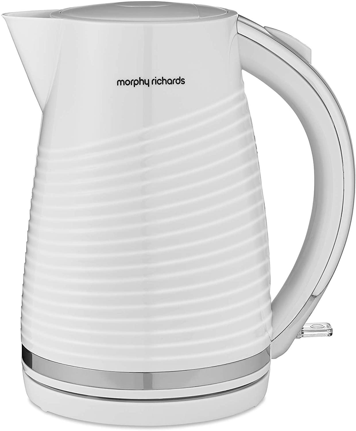 Morphy Richards Jug Kettle Dune, Plastic, 3000 W, 1.5 liters, White