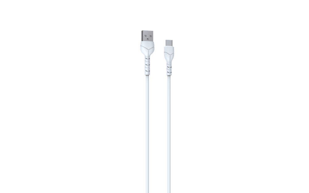 Devia 1m (2.1A) USB to Type C Cable White