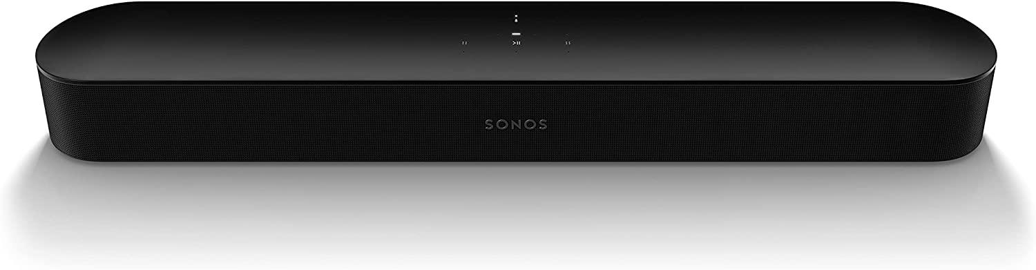 Sonos Beam (Gen 2). The compact smart soundbar for TV, music and more, Black