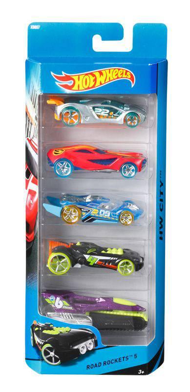 Hot Wheels 5 Car Gift Set (Random Delivery)