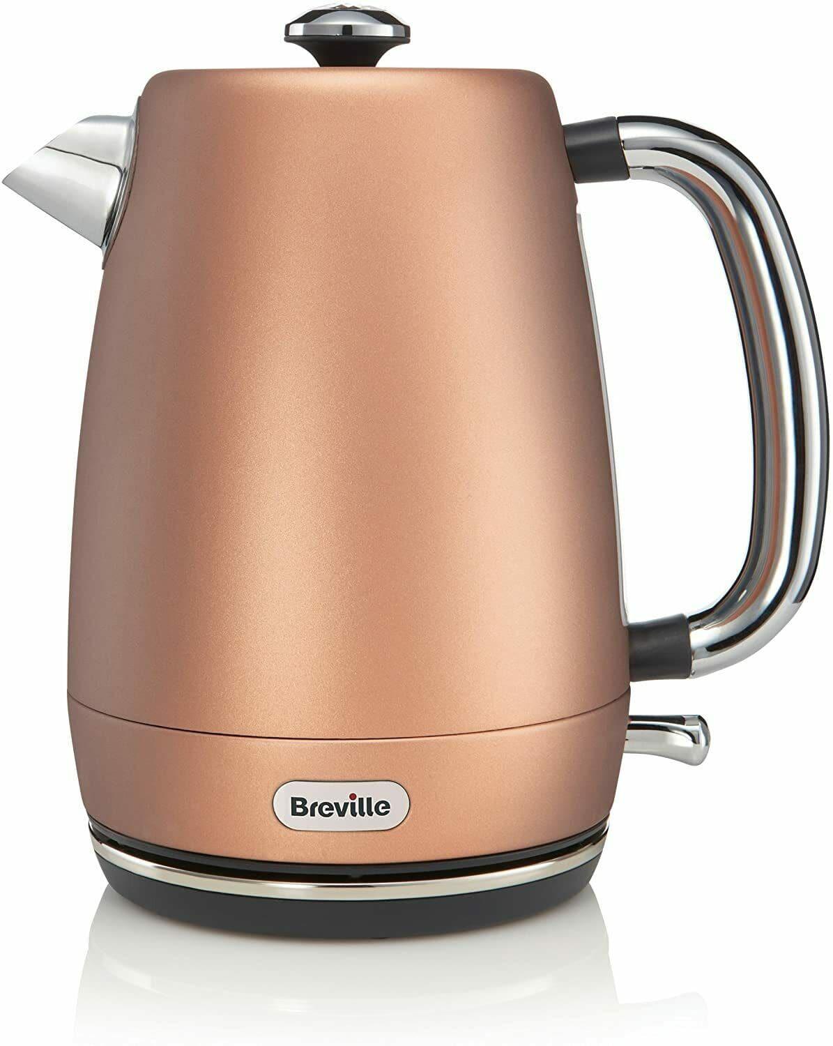 Breville Strata Luminere Kettle Limescale Filter 3000 Watt Rose Gold Gadget Station