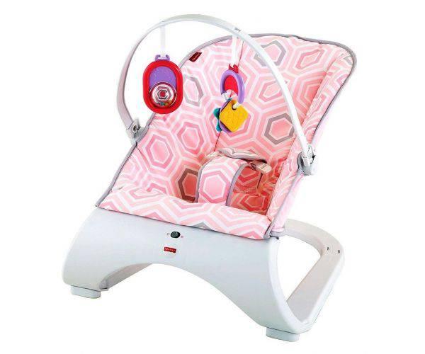 Fisher Price Pink Curve Bouncer