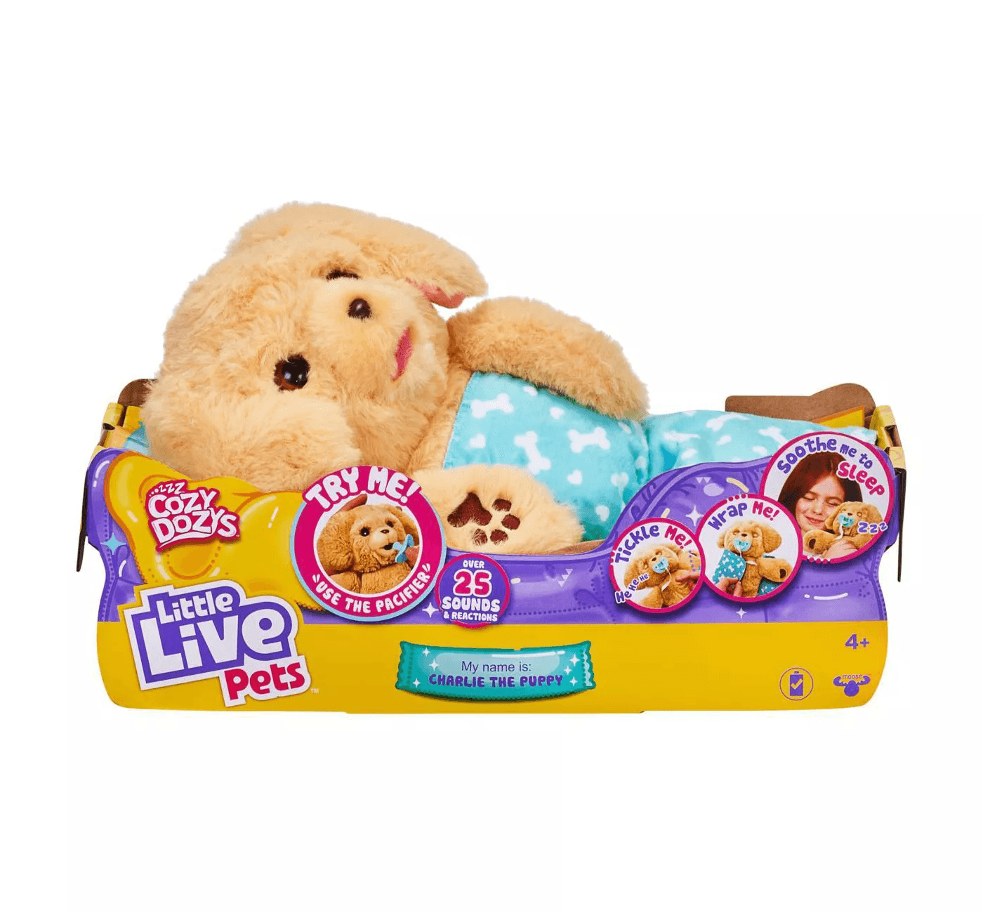 Little Live Pets Cozy Dozys Charlie the Puppy