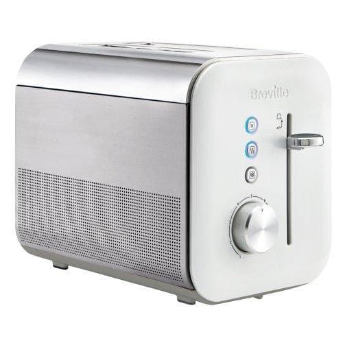 Breville High Gloss 2 Slice Toaster with Variable Browning 800W White