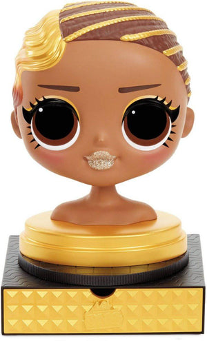 L.O.L. Surprise! O.M.G. Styling Head Royal Bee with Stick-On Hair LOL - Gadget Station