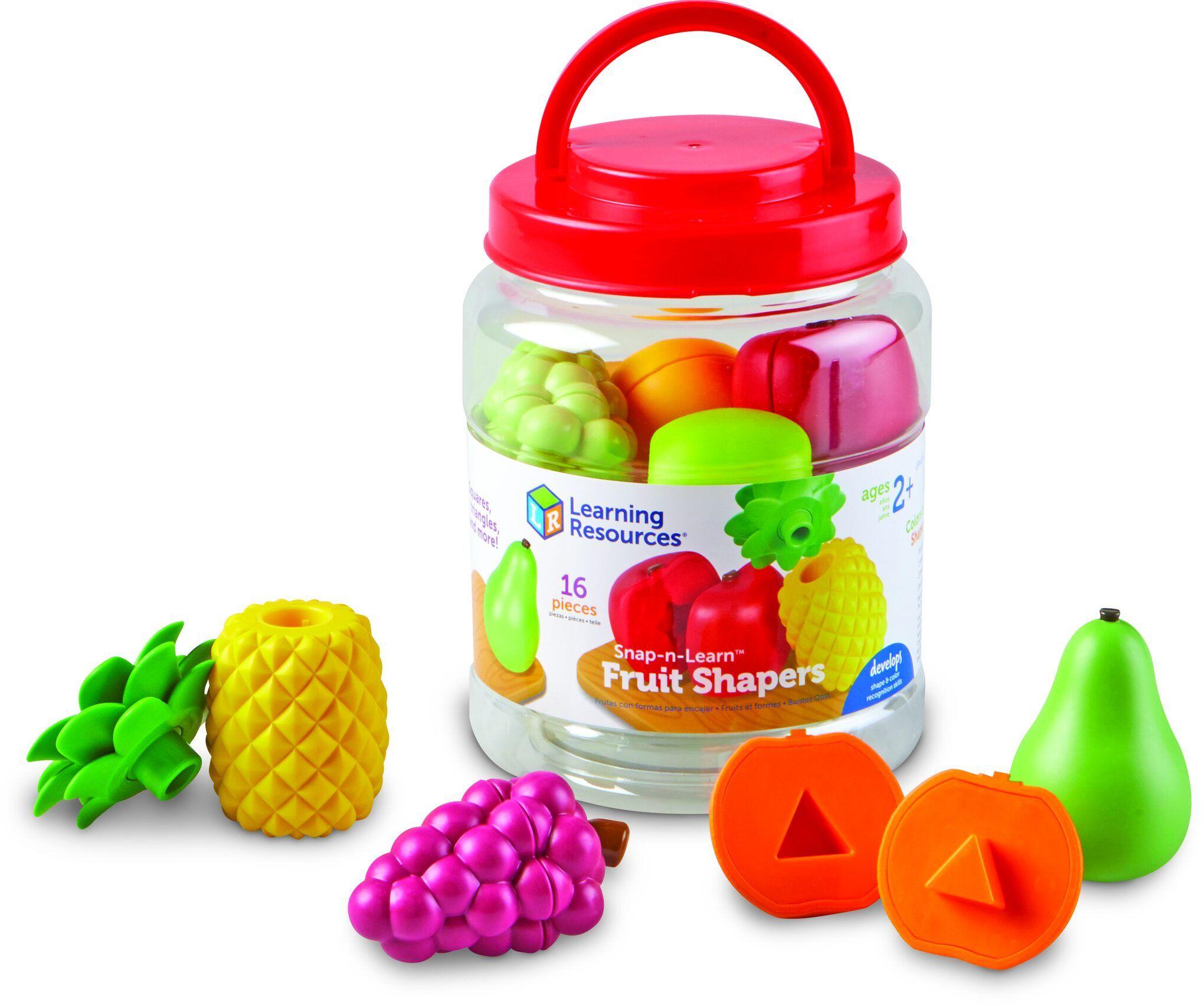 Learning Resources Snap-n-Learn Fruit Shapers