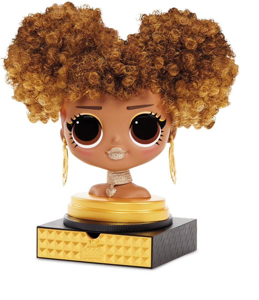 L.O.L. Surprise! O.M.G. Styling Head Royal Bee with Stick-On Hair LOL - Gadget Station