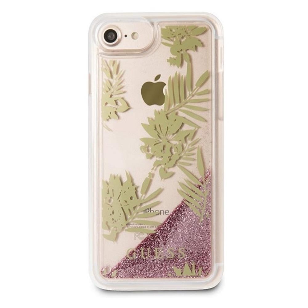 Guess Apple iPhone 7, 8, SE (2020, 2022) Glitter Palm Hardcase 4G Case Cover