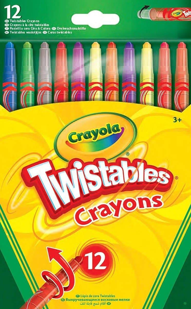 Crayola Twistables Crayons, Pack of 12 - Multicolour
