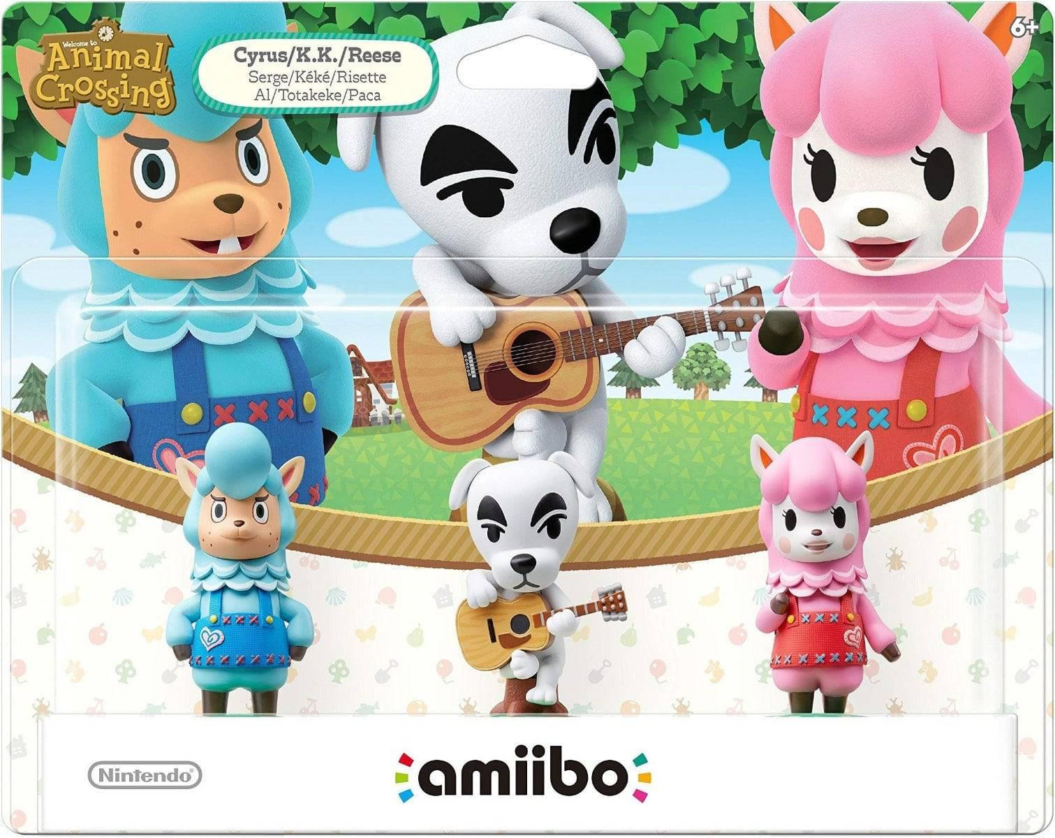 Nintendo Animal Crossing 3-Pack Animal Crossing Series amiibo