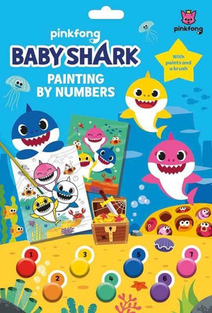 Baby Shark Painting By Numbers - Gadget Station