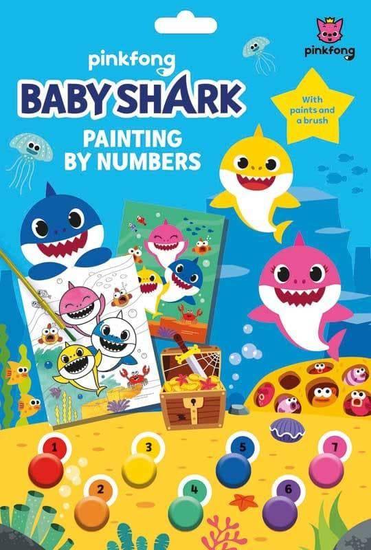 Baby Shark Painting By Numbers - Gadget Station