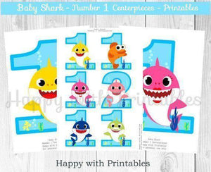 Baby Shark Painting By Numbers - Gadget Station