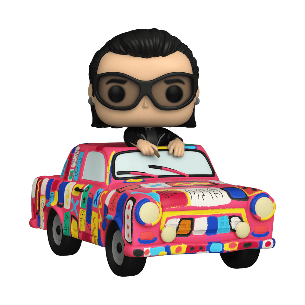 Funko Pop! POP Rocks: POP Ride SUPDLX: U2-AB Car w/Bono