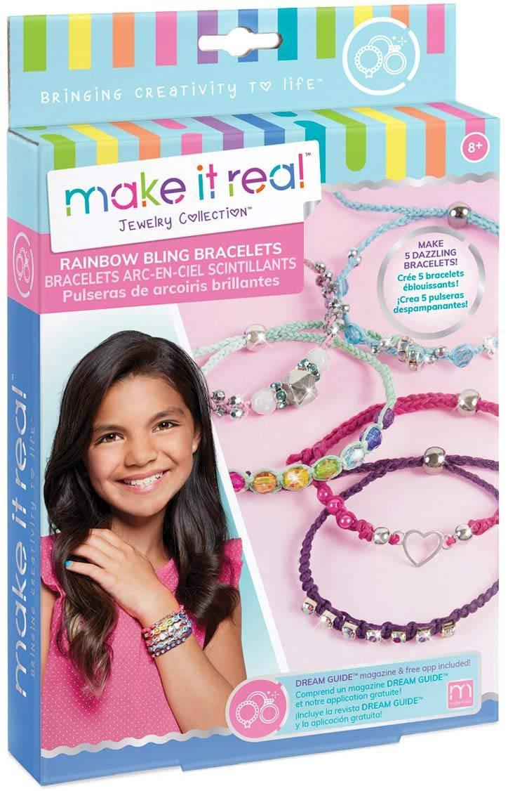 Make It Real Rainbow Bling Bracelets