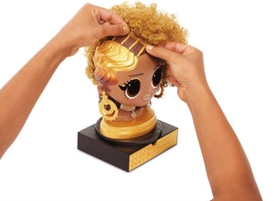L.O.L. Surprise! O.M.G. Styling Head Royal Bee with Stick-On Hair LOL - Gadget Station