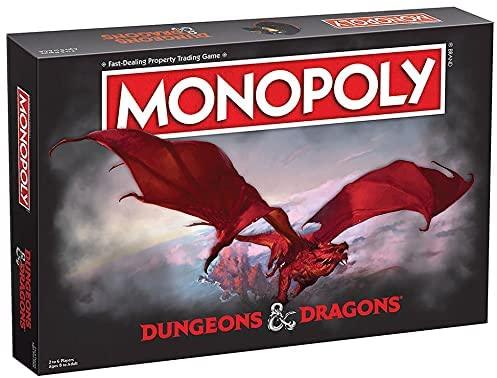 Dungeons and Dragons Monopoly Board Game