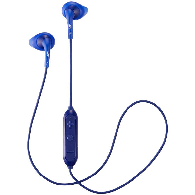 JVC Gumy Sweat-proof Sport Wireless Bluetooth In-Ear Headphones Blue