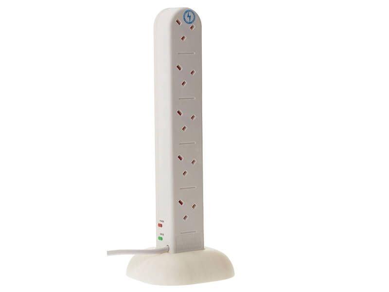 SMJ Mini Surge Tower 240 Volt 10 Way 2 Metre Surge Protection