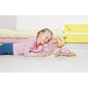 Zapf Creation Baby Born Funny Faces Crawling Interactive Doll 36 Cm - Gadget Station