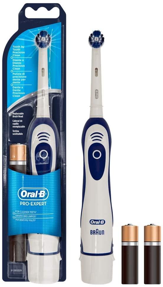 Oral-B Pro Expert Battery Powered Electric Toothbrush with Replaceable 2 x AA Batteries and 1 x Precision Clean Brush Head