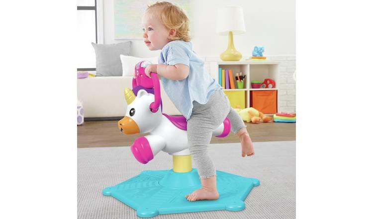 Fisher-Price Bounce and Spin Unicorn