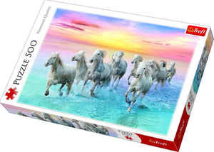 500pcs Jigsaw Puzzle Galloping Horses - Gadget Station