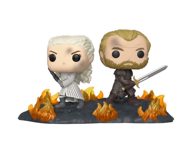 Funko Pop! POP TV: POP Moment: Game of Thrones GoT - Daenerys & Jorah B2B w/Swords