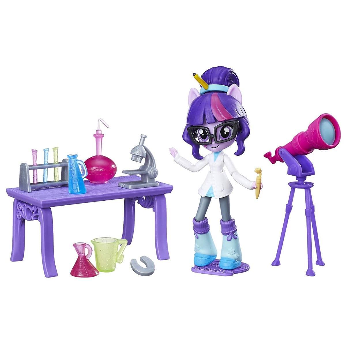 My Little Pony Equestria Girl's Minis Twilight Sparkle Science Star Class Set