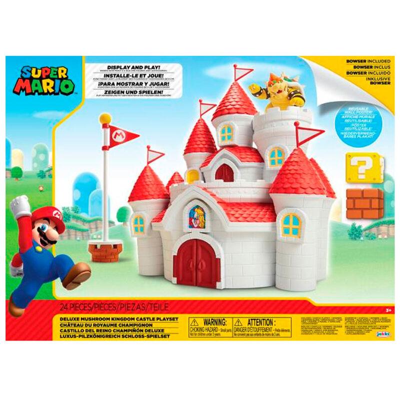 Nintendo Super Mario Mushroom Kingdom Peaches Castle playset