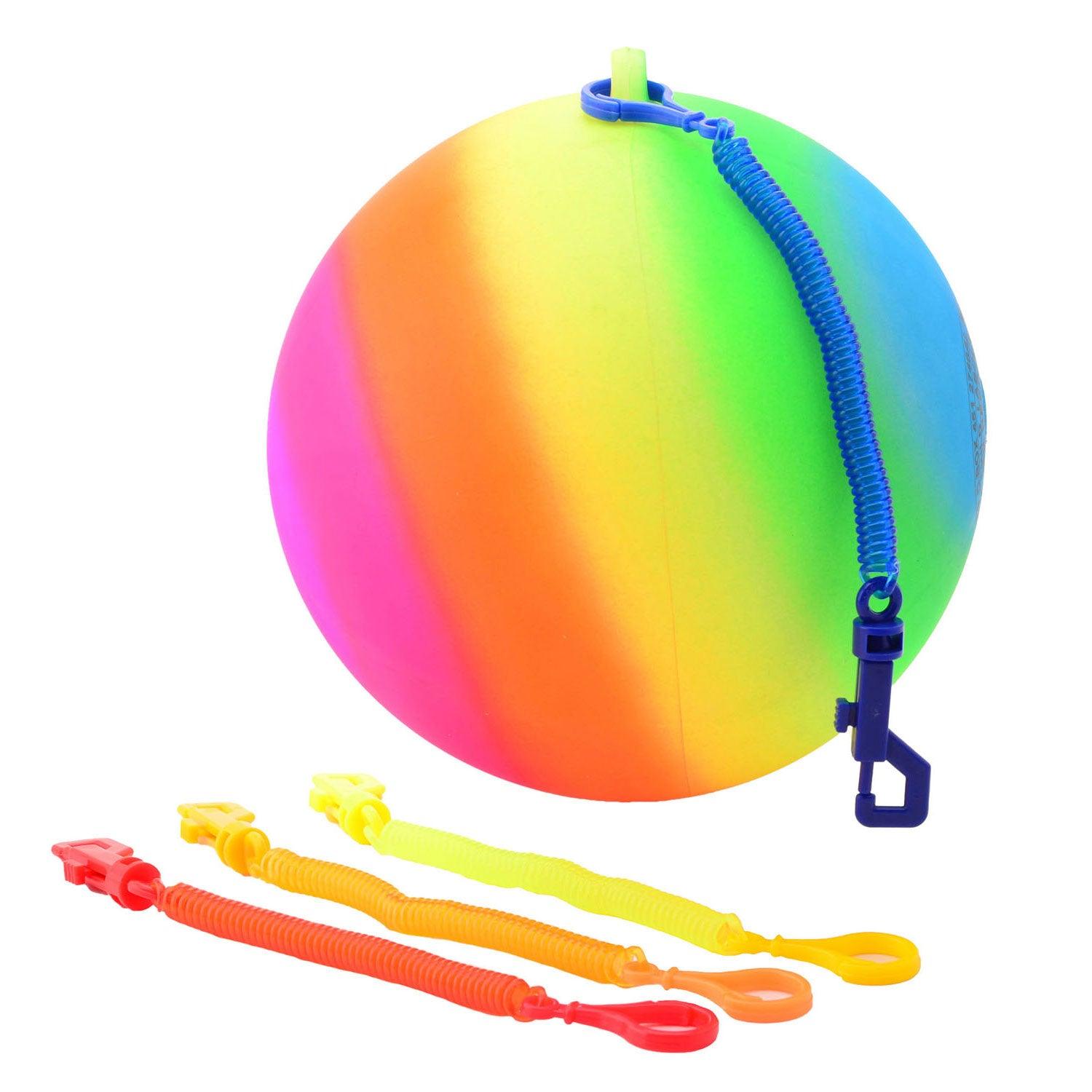 Rainbow Ball With Cord