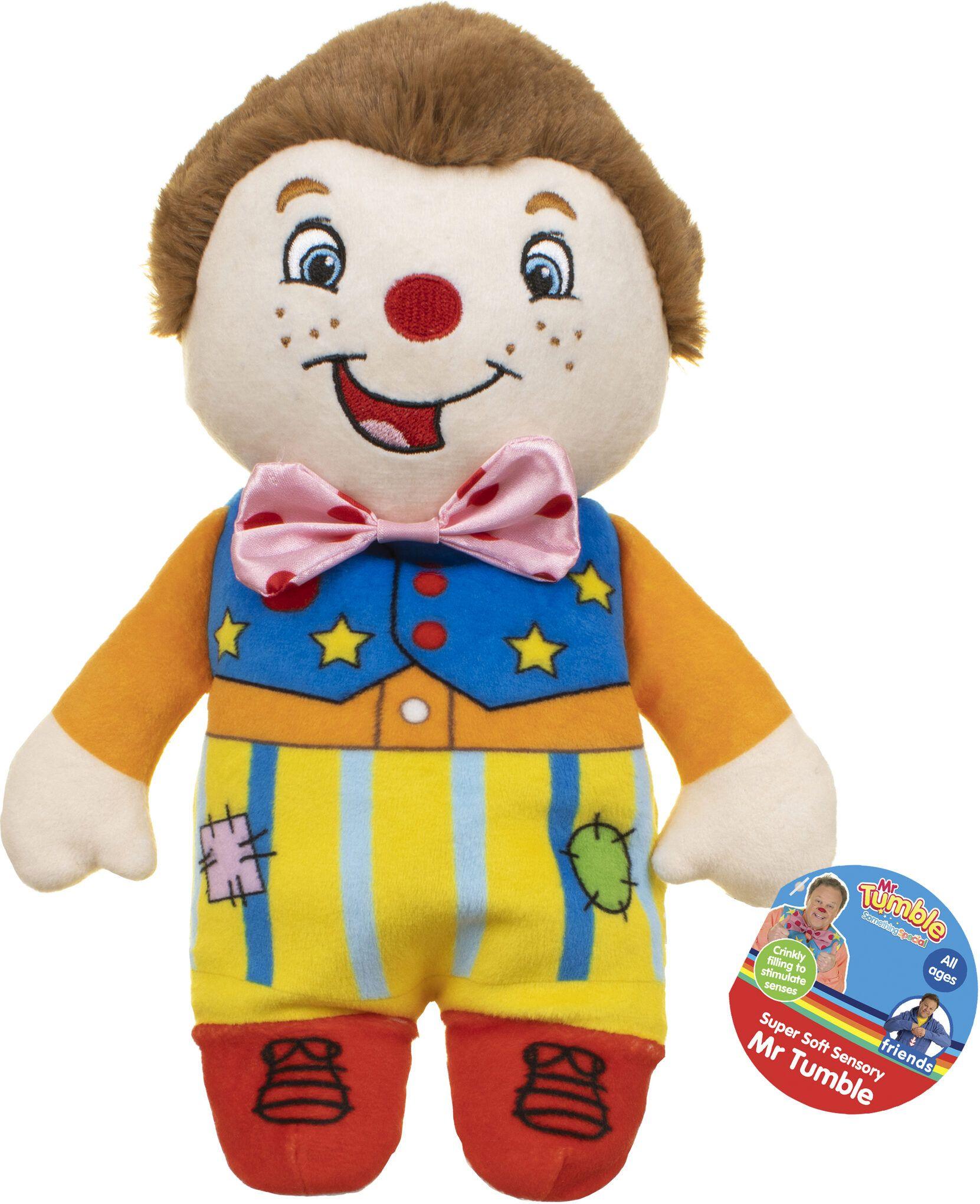 Super Soft Mr Tumble Sensory Soft Toy